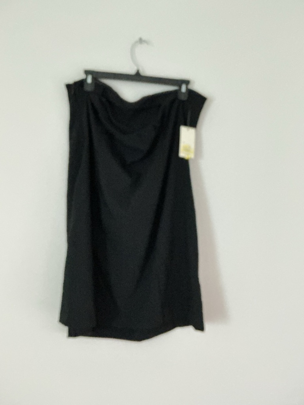 a new day Black Off-Shoulder Midi Dress